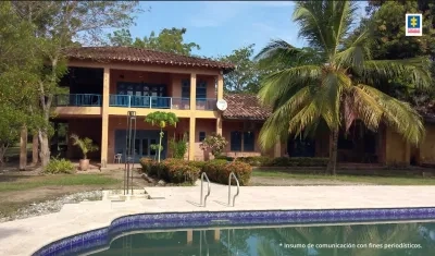 La hacienda Guadalupe que pertenecería a alias 'Macaco'