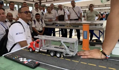 La capacitación de este martes a operadores de Transmetro por parte de la Agencia Nacional de Seguridad Vial  y la Secretaría de Tránsito y Seguridad Vial 