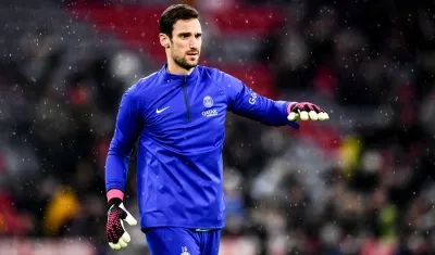 Sergio Rico, portero suplente del París Saint Germain.