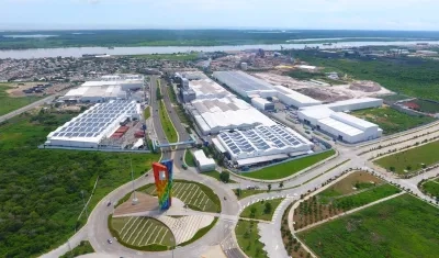 Planta de Tecnoglass en Barranquilla.