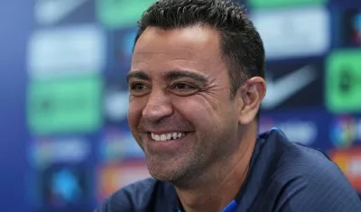 Xavi Hernández, enttenador del Barcelona.