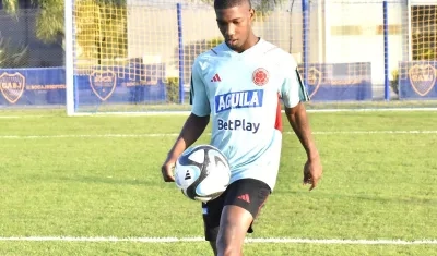 Yaser Asprilla llevará la 10 de Colombia en el Mundial de Argentina. 