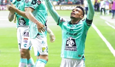 William Tesillo, con golpe de cabeza, puso el 1-0 a favor del León.