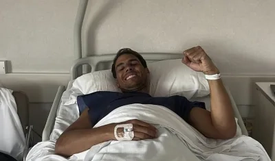 Rafael Nadal fue operado el viernes en Barcelona. 