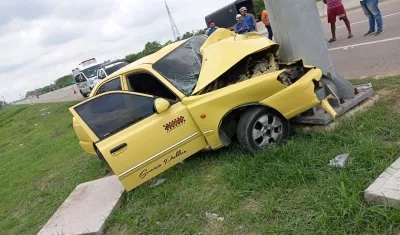 Accidente en la Circunvalar de la Prosperidad