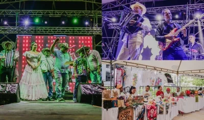 Diferentes actividades realizadas durante las fiestas patronales, en Soledad. 