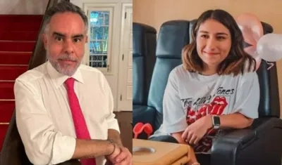 Laura Sarabia y Armando Benedetti