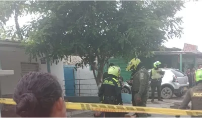 Una de las víctimas quedó muerta en el lugar de los hechos. 