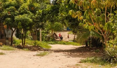 Barrio Viña del Rey, donde ocurrió el crimen.