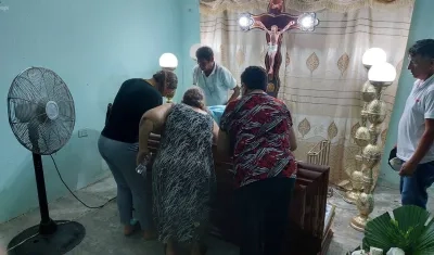 El funeral de Bella Montoya.