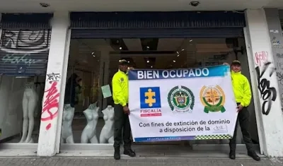 Bienes decomisados de una de una red de contrabando conformada por ciudadanos asiáticos.