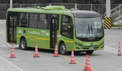 Nuevos buses eléctricos en Bogotá
