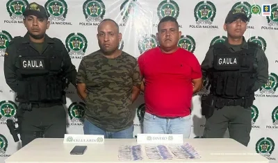 Víctor Alfonso Barreto Pacheco y Jorge Luis Acuña Mendoza. 