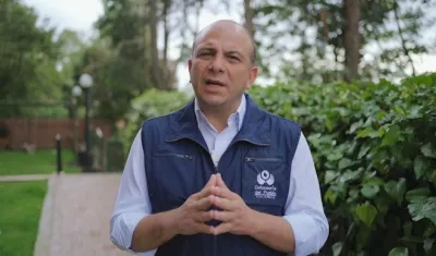 El Defensor del Pueblo, Carlos Camargo.