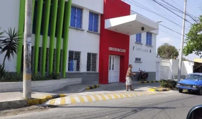 La niña fue llevada al Camino La Manga.