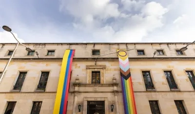 La Cancillería de Colombia.