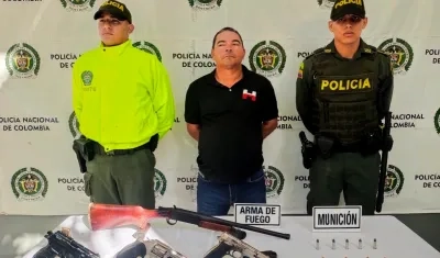Una persona capturada en el barrio La Ceiba  