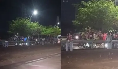 Lugar de los hechos en calle Murillo con carrera 3 sur.