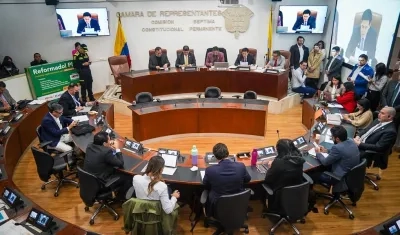 Comisión Séptima de la Cámara de Representante, imagen de referencia.