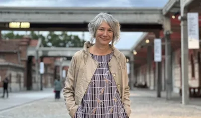 Pilar Moreno,directora española del filme "Para su tranquilidad, haga su propio museo"