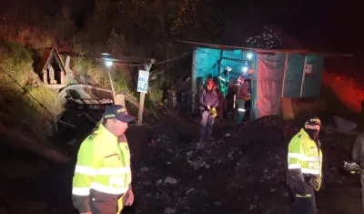 Emergencia en mina de Zipaquirá.