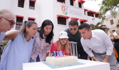 Celebración de los 118 años del departamento.