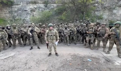 El grupo de mercenarios Wagner.