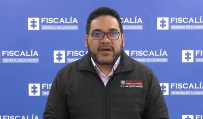 Eduard Alirio Calderón Muñoz, director especializado contra la corrupción.