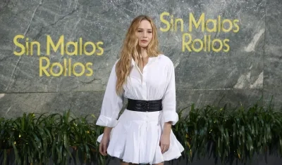 La actriz Jennifer Lawrence.