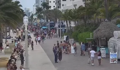 Lugar donde se presentó el tiroteo. 