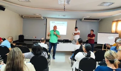 El precandidato a la Gobernación del Atlántico, Máximo Noriega.