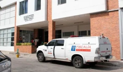 Los dos cuerpos fueron trasladados a Medicina Legal, en Cartagena. 