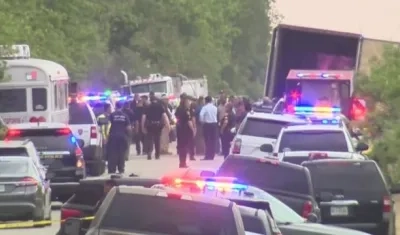 Migrantes que murieron dentro de camión en Texas