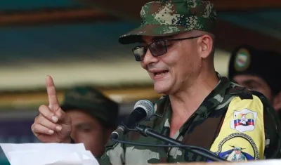 Alias 'Iván Mordisco', comandante de las disidencias de las FARC.