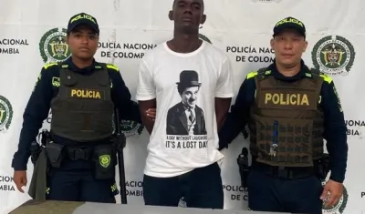 Capturado Omar Alfredo Pérez Cassiani, por homicidio en el Barrio La Esmeralda.