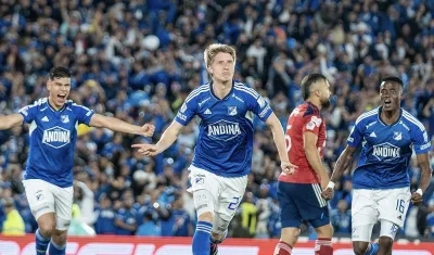 Millonarios se impuso de local ante el Independiente Medellín. 