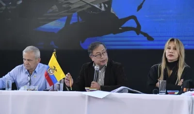 El Presidente Petro esta noche de sábado desde Paz de Río, Boyacá