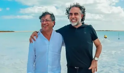 Gustavo Petro y Armando Benedetti.