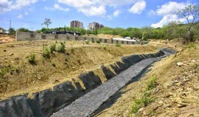Pista de ciclomontañismo.