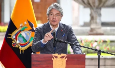 Presidente de Ecuador, Guillermo Lasso.