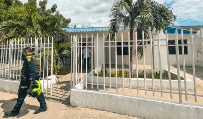 Puesto de salud donde ocurrieron los hechos. 