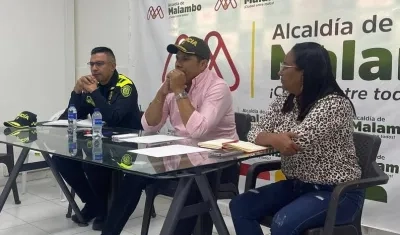 El Alcalde de Malambo, Rumenigge Monsalve.