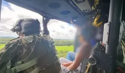 Rescate de menor en el Guaviare