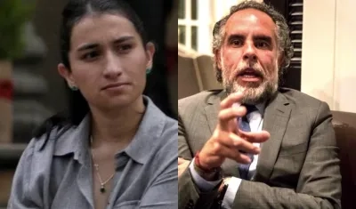 Laura Sarabia y Armando Benedetti.