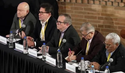 Secretariado de las FARC en la JEP.