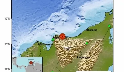 Sismo en la ciudad de Santa Marta