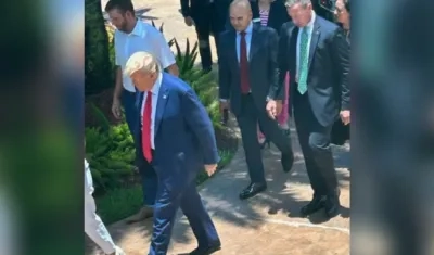 El expresidente Trump ya está en un Tribunal Federal de Miami