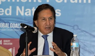 El expresidente peruano Alejandro Toledo.