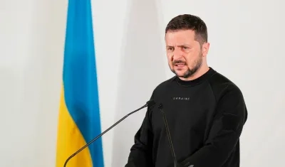 El presidente ucraniano, Volodímir Zelenski.