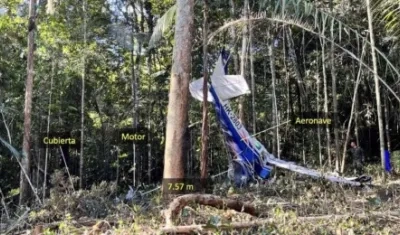 Lugar de la tragedia.